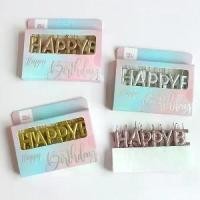 ราคา เทียนปักเค้ก เทียนวันเกิด เทียนตัวอักษร HAPPY BIRTHDAY Cake candles, birthday candles, letter candles (1731730685577234014)