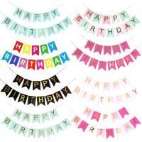 ราคา ส่งจากไทย ธงปาร์ตี้ ธงราว ธงประดับ ธงตกแต่ง งานวันเกิด พร้อพตกแต่ง สำหรับปาร์ตี้วันเกิด happy birthday (1732184817376266532)