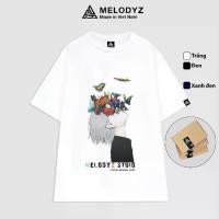 ราคา MelodyZ Local Brand เสื้อยืด Unisex สีสันสดใส เสื้อยืดโอเวอร์ไซส์หลวมๆ แขนสามส่วน คอตตอน 100% S-5XL สำหรับผู้ชายและผู้หญิง (1731835216992699866)