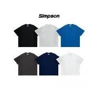 ราคา SIMPSON - เสื้อยืดทรง เสื้อยืดปักโลโก้ Solid form Simpson Local Brand Unisex ชาย หญิง Oversize - TS34 (1732465092180018595)