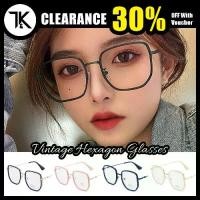 ราคา แว่นตาแฟชั่น ทรงหกเหลี่ยม กรองแสงสีฟ้า กรอบโลหะ แว่นตาวีโว่ รวมสเปค Xiaohongshu แฟชั่น แว่นตาป้องกันแสงสีฟ้า ทรงหกเหลี่ยม สำหรับผู้ชายและผู้หญิง [LOCAL] (1732257256704083270)