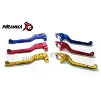 ราคา มือเบรค ซ้าย-ขวา cnc ใส่ Q-BIX,AEROX, GRAND - FILANO ( made in thailand ) PIRANHA 1 คู่ (1731436247897834874)