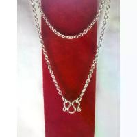 ราคา Thailand สร้อยคอเงินแท้ ลายห่วงไข่ สร้อยเด็ก สร้อยผู้ใหญ่ ผลิดด้วยเงินแท้ตามมาตรฐานสากล 92.5% (1731408778345285113)
