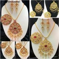 ราคา เครื่องประดับชุดไทย ชุดไทยลงยาสร้อยคอมาใหม่ต่างหูสร้อยคอและหัวเข็มขัด Thai jewelry 24 รุ่นให้เลือก lnxE โหลสุ่ม เครื่องประดับ ตุ้ม หู แหวน รุ่น รับ เลี่ยม พระกัน น้ํา ด้วย ระบบ เลเซอร์ กัน (1732236968