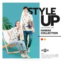ราคา Muay Thai Street เสื้อเชิ๊ตฮาวายลายยักษ์ สำหรับ Muay Thai Street 2023 คอลเลกชันฮาวาย Style Up (1732488441598477782)
