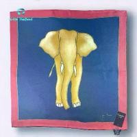 ราคา Silk Napkin ลาย Elephant gold แบรนด์ Jim Thompson (1732268998813189565)