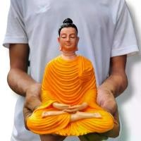 ราคา Certified productsพระพุทธศาสดา พระพุทธเจ้าศิลปะคันธราชประทับสมาธิ หน้าตัก5นิ้ว พระวรวรกายสีเนื้อจีวรสีเหลืองงดงามเสมือนจริง (1732348169828861278)