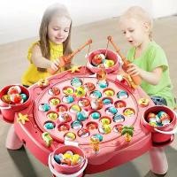 ราคา Certified productsของเล่นตกปลาไฟฟ้าสีชมพูและสีน้ำเงิน ของเล่นตกปลาแม่เหล็ก อุปกรณ์ตกปลาแม่เหล็ก มีเสียงเพลง หมุนได้ (1732235496078738738)