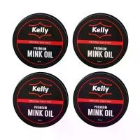 ราคา [จัดส่งทันที] Kelly’s Mink Oil เคลลี่ มิงค์ออยล์ (ไขปลาวาฬ) (4 กระปุก) (1732311648712623443)