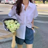 ราคา เสื้อเชิ้ตควบคุม Essential ความรู้สึกเย็น พื้นฐาน สีพาสเทลเอนกประสงค์ กระดุมแถวเดียว สีเสื้อเชิ้ต (1731187572157352344)