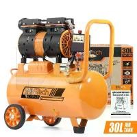 ราคา InnTech ปั้มลมออยล์ฟรี ปั้มลม 30 ลิตร 850W (ถังเต็ม) ปั๊มลม ปั๊มลมออยล์ฟรี OIL FREE ปั้มลมไฟฟ้า ถังลม ปั๊มลมไม่ใช้น้ำมัน ปั๊มลมเร็ว แรง เสียงเงียบ Air Compressor 30L รุ่น FAC-30L สีส้ม (17296570554296