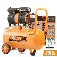 ราคา InnTech ปั้มลมออยล์ฟรี ปั้มลม 30 ลิตร 850W (ถังเต็ม) ปั๊มลม ปั๊มลมออยล์ฟรี OIL FREE ปั้มลมไฟฟ้า ถังลม ปั๊มลมไม่ใช้น้ำมัน ปั๊มลมเร็ว แรง เสียงเงียบ Air Compressor 30L รุ่น FAC-30L สีส้ม (17294447927430