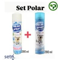 ราคา ** Set คู่ Polar ** Polar Spray Innocence 280 ml + Polar Spray Eucalyptus Oil Plus 280 ml (แพ็คคู่ โพล่า 280 ml x 2 ) ที่นิยมมากที่สุด (1731685749090452641)