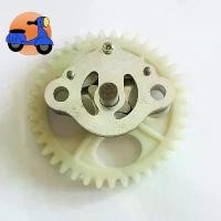 ราคา ปั้มน้ำมันเครื่องพร้อมเฟือง ตัวแยกปั้มน้ำมัน Oil Pump Assy สำหรับ สโคมาดิ Scomadi TL125, TT125, TT200 Ananda COD (1731881442184431783)