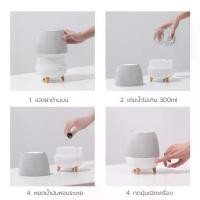 ราคา เครื่องเพิ่มความชื้น เครื่องพ่นไอน้ำ humidifier Diffuser 300ml เครื่องพ่นไอน้ำ เครื่องพ่นอโรม่า เครื่องเพิ่มความชื้นในอากาศ มีไฟLEDเปลี่ยนสี เครื่องเพิ่มความชื้น (1732367726357415029)