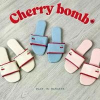 ราคา Cherry bomb 36 - 41 รองเท้าแตะเชอรี่ นุ่มนิ่ม ใส่สบาย สวัสดิการสด (1731843565475563313)