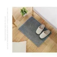 ราคา CODพรมเช็ดเท้า40*60cm พรมเช็ดเท้ากันลื่นซับน้ำดี พรมเช็ดเท้าตัวหนอน bath mats microfiberTikTok (1732323585794542018)