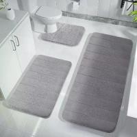 ราคา Super Absorbent Bath MAT Memory Foam พรมลื่นพรมห้องน้ําอ่างอาบน้ําด้านข้างพรมปูพื้นห้องอาบน้ําพรมเช็ดเท้าห้องน้ํา Footpad (1732154314843785131)