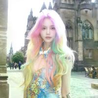 ราคา วิกผมหยิกยาวปานกลาง สีรุ้ง หวีจัดแต่งทรงผม สีขาว เรียบหรู วิกผมเทียม สำหรับผู้หญิง วิกผมเต็มหัว สีรุ้ง [Color Frosting] (1731976364863162535)