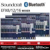 ราคา Soundcraft EFX8 EFX12 EFX16 MIXER มิกเซอร์มืออาชีพ ติดตั้งเครื่องสร้างเอฟเฟกต์ Lexicon ต้นฉบับ พร้อมการประมวลผลเอฟเฟกต์ 24 บิต 48V แหล่งจ่ายไฟภาพลวงตาสำหรับการแสดงบนเวที, การประช (1730895240963394145)