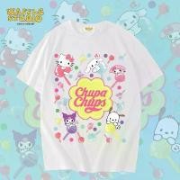 ราคา [ส่งฟรี ] WS0374 เสื้อยืดโอเวอร์ไซส์ เสื้อยืดเกาหลี ผ้าคอตตอน100% เสื้อยืด Sanrio Kitty คิตตี้ ซานริโอ้ WAFFLE STUDIO สินค้าดี (1731731352802068289)