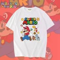 ราคา [ ส่งฟรี ] WS1377 เสื้อยืดโอเวอร์ไซส์ ผ้าคอตตอน 100% เสื้อยืดเกาหลี เสื้อยืด มาริโอ้ Mario Super Mario WAFFLE STUDIO จัดส่งเฉพาะจุด (1731728123479164034)