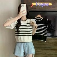 ราคา Vogueพร้อมส่ง เสื้อไหมพรมแขนชีฟอง ฟองๆเหมือนเจ้าหญิง เสื้อลายทาง (29045-2) -C clothing women ยาว ใส่ ต้อนรับ หนาว นี้ ไหม พรม สี แดง มี บรา shutty crop top crochet (1731617877429160295)