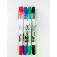 ราคา CD Writer and Maker pensปากกาเขียนซีดี 2 หัว แพค 4 ด้าม สุดคุ้ม (1729616789024639608)