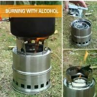 ราคา [COD] Camp Fire Stove Wood Gas Survival Stove เตาชีวมวล เตาสนามเดินป่า สแตนเลส พกพาสะดวก เตาสนาม เตาถ่าน เตาเดินป่า สำหรับ 4-6 คน รุ่น CF-003 สำหรับปรุงอาหาร กลางแจ้ง ตั้งแค้มปิ้ (1731644901045142685)