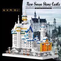 ราคา ของเล่นบ้านตุ๊กตา, ปราสาททะเลสาบหงส์, ของเล่นบ้านดินเหนียว, ของขวัญ DIY, บล็อกตัวต่อขนาดใหญ่, สำหรับผู้ใหญ่และเด็ก, เข้ากันได้กับปราสาทเลโก้และปราสาทเลโก้, ขนาดใหญ่, ปราสาทเลโก้ (1732489516781176444)