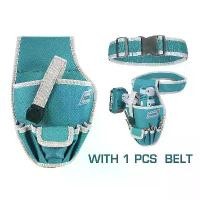 ราคา TOTAL กระเป๋าเครื่องมือช่าง คาดเอว พร้อมเข็มขัด ขนาด 290 x 190 มม. รุ่น THT16P3011 (Tools Bag) กระเป๋าช่าง (1732196843268966319)