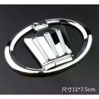 ราคา โลโก้ โตโยต้า คราวน์ 110*75mm Special for Toyota Crown silver rear logo general tail logo trunk logo car modeling (1732464339303303077)