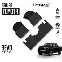 ราคา [JUSTMATE] TOYOTA พรมปูพื้นรถยนต์ REVO CAB AT 2020 - 2025 Car เกียร์อัตโนมัติ (1729641924549904435)