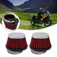 ราคา 60 มม. สำหรับรถจักรยานยนต์สำหรับ ATV Bike Carburetor Pod Cleaner Intake Air Filter (1732407542185428522)