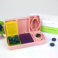 ราคา Pill cutter with small blades and storage compartment, can cut pills according to doctor's prescription. (1731931070218405546)