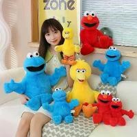 ราคา ตุ๊กตายัดไส้, ของเล่นตุ๊กตาถนนงา, ELMO, COOKIE, มอนสเตอร์, นกใหญ่, ของขวัญสำหรับตกแต่งบ้าน, ของเล่นหมอนโยน (1730050882890271091)