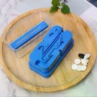 ราคา ถูกสุด ที่ตัดเม็ดยาหลายเม็ด แบ่งครึ่ง ที่ตัดยาแบ่ง4 ที่ตัดยา ตลับตัดแบ่งเม็ดยา ที่แบ่งยา เก็บยา ตลับใส่ยา pill cutter แบ่งยาหลายเม็ด ตลับใส่ยา (1729444570747472303)