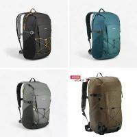ราคา [พร้อมส่ง] QUECHUA กระเป๋าเป้สะพายหลังเดินป่า30L-art arpenaz 100 (1732327824539026439)