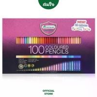 ราคา Master Art (มาสเตอร์อาร์ต) ดินสอสีไม้มาสเตอร์อาร์ต แท่งยาว Premium Grade 100 สี (1732434563667494377)
