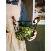 ราคา SG SELLERYC ญี่ปุ่น Retro Hand-ทอหนังเหล็ก Art Sundries ตะกร้าเก็บตะกร้าเก็บตะกร้าเก็บ สินค้าแนะนำ (1731951069696394690)