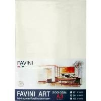 ราคา จัดส่งฟรี กทม FAVINI ART Ivory กระดาษวาดเขียน 100 ปอนด์ A3 กระดาษ กระดาษถนอมสายตา ชนิดหยาบ 200 แกรม (50 แผ่น) (1732108768894420371)