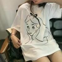 ราคา เสื้อยืดพิมพ์ลาย สไตล์เกาหลี ฤดูร้อน มาใหม่ ความยาวปานกลาง แขนสั้น สำหรับนักเรียนหญิง เสื้อหลวม สไตล์อิน เสื้อ baby tee เนื้อเสือโคร่ง เสื้อ คอถ่วง ไฮโซ เสื้อ สียีนส์ เสื้อ (1731277423298905507)