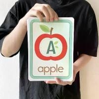 ราคา Flash Card ABC แฟลชการ์ด ภาพการ์ตูน A-Z 2WinBookToys COD (1732186135873357441)