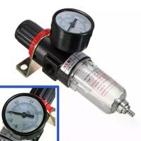 ราคา ♡AFR2000 ชุดกรองลม, ชุดปรับแรงดันลม, ชุดดักน้ำ (Filter Regulator) ขนาด1/4" (ของแท้!)◈ (1732436598768830365)
