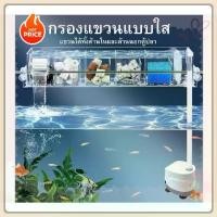 ราคา Top Filter กรองบนตู้ปลา กรองแขวน แบบใส สำหรับตู้ปลา ไม่รวมวัสดุกรองน้ำ (1732127637661910049)