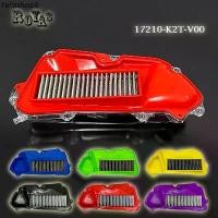 ราคา ไส้กรองอากาศสแตนเลสแต่ง ไส้กรอง เลส ครอบกรองใส + ไส้กรอง รถมอเตอร์ไซค์ Air Filter สำหรับ Honda Lead 125 / Giorno+ (1732230537107113254)