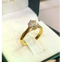 ราคา Payday SPK Jewelry ลด 60 % แหวนเพชรแท้ธรรมชาติ เพชร 1/0.90 กะรัต ทอง 2.20 กรัม 9K แหวนหมั้น แหวนแต่ง ส่งฟรี ปรับไซด์แหวนฟรี มีใบรัประกัน (1730847386519242889)