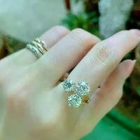 ราคา Titapa jewelry แหวนเพชร3เม็ดเพชร1กะรัต 2เม็ด80ตัง1เม็ด แบบคลาสสิคใส่สวยเต็มนิ้ว มาใหม่เพชรสวยมากน้ำเพชรขาวใสวิ้งๆน้ำ100คัดทุกเม็ดเหลี่ยมH&A น้ำลึกสวยเล่นไฟระยิบระยับงานปราณีตละเอ (1732459088649291283)