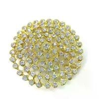 ราคา Vintage Jewelry หัวเข็มขัด เข็มขัดสีทอง สำหรับชุดไทยนางสาว เพชรรอบหัวเข็มขัด บล็อกบัสเตอร์ (1732495980832851875)