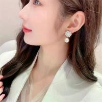 ราคา MIROLAN ต่างหูระย้าประดับเพทายหกกรงเล็บชุบทองโลหะผสมทองแดง ต่างหูหรูหราระดับไฮเอนด์สำหรับผู้หญิง ear jewelry (1732485072524707210)